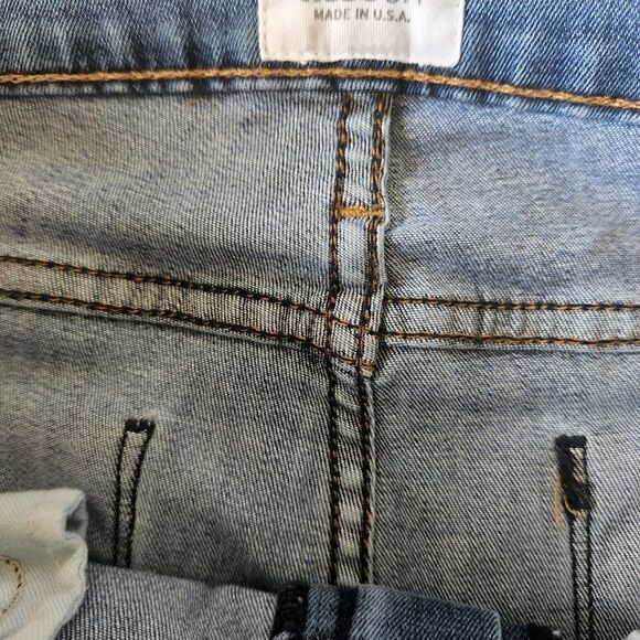 Hudson Nico Super Skinny Jeans with White Design - Picture 10 of 12